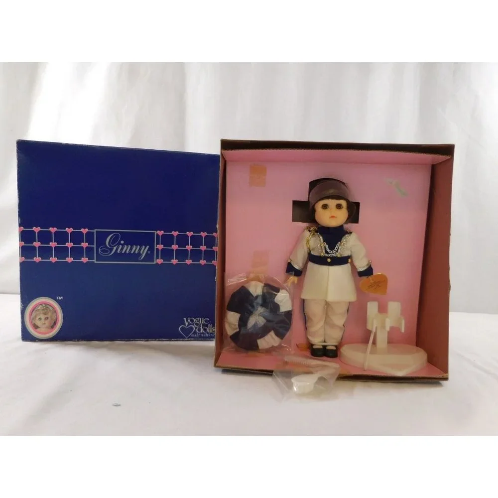Ginny Vogue Doll, Prince Charming, 1986, New in‎ Box Brush